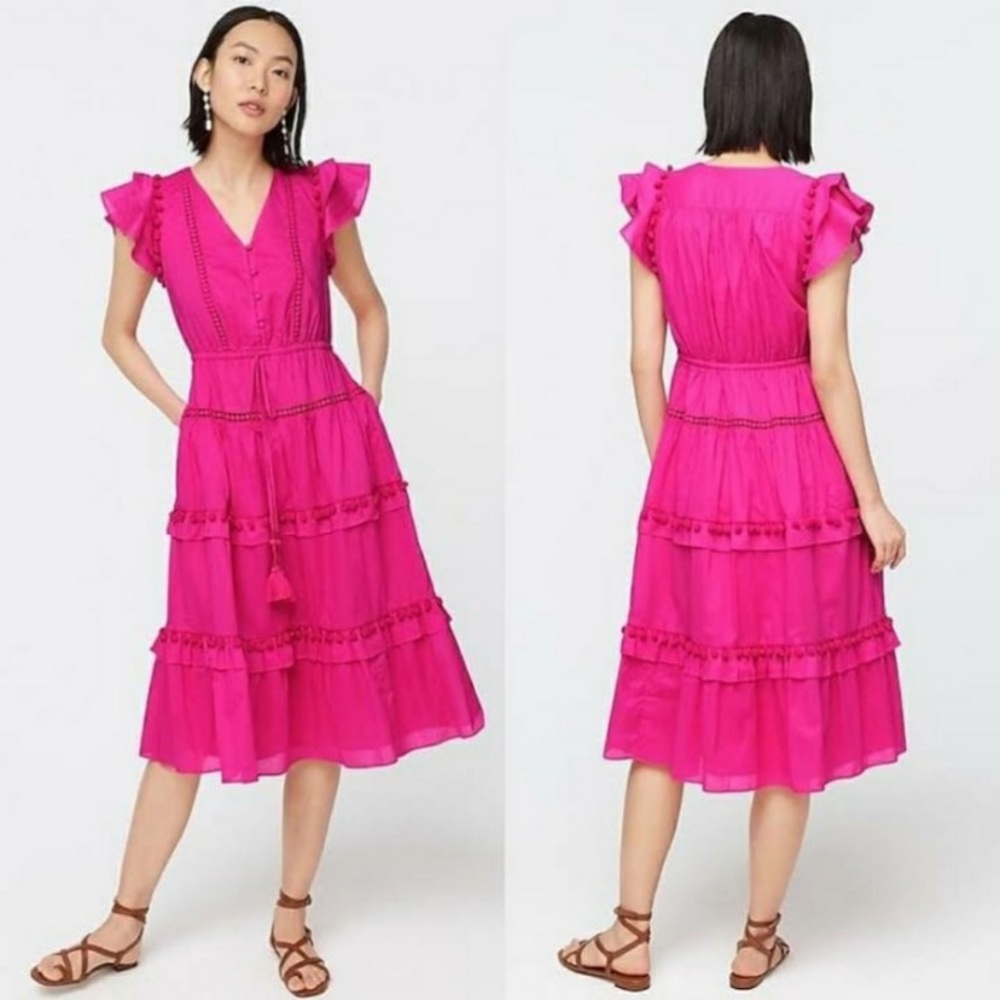 NWT JCrew Pom Pom Dress